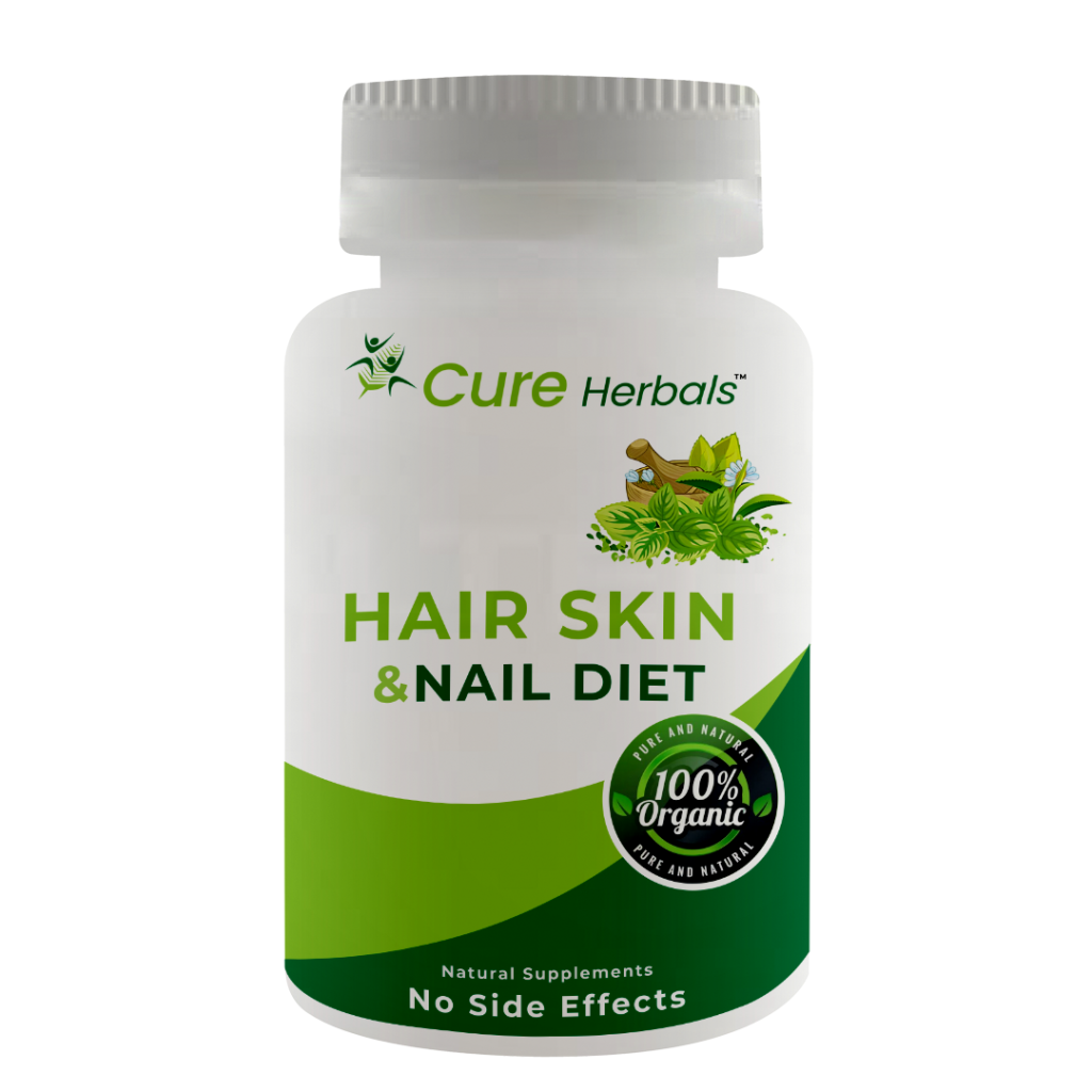 Skin Cur Hair Skin & Nail Formula, Cure Herbals - Cure Herbals